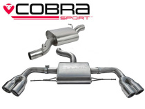 Audi TTS 2.0 TTS (Mk2) (Quattro) Coupe 08- Catback Sportavgassystem (Ljuddämpat) Cobra Sport